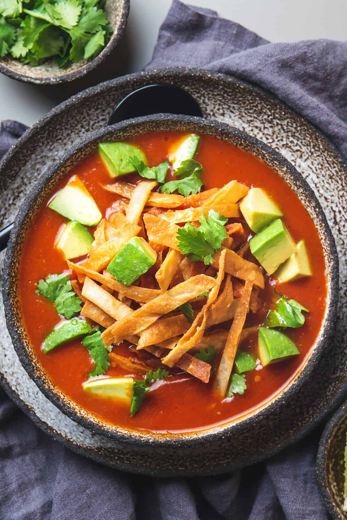 Mexican Soup Recipes: Simple Tortilla Soup